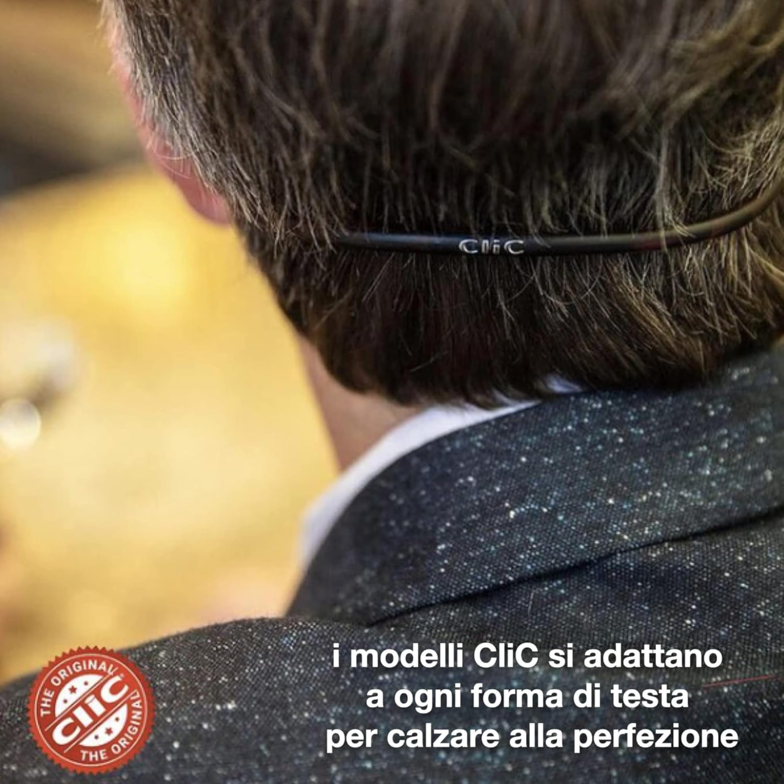 CliC Eyewear - Occhiali da Lettura - Con Calamita Flessibili - Original CLASSIC - Occhiali da lettura uomo e donna (3.0, Blue)