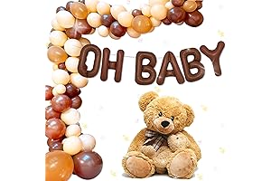 Teddy Bear OH Baby Decorations