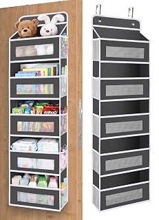 Over The Door Organizer Storage,10 side Pockets, 5 Shelf Hanging Storage - Amazon product rated Grade A