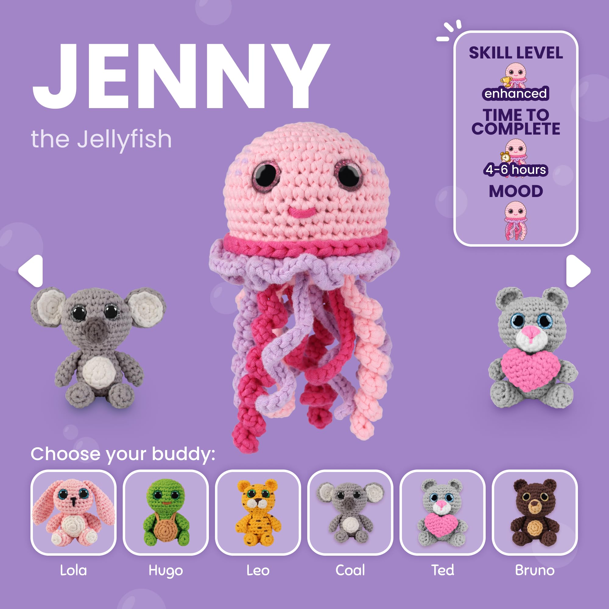 Amazon.com: Cookie Box Original Crochet Kit for Beginners – Gift