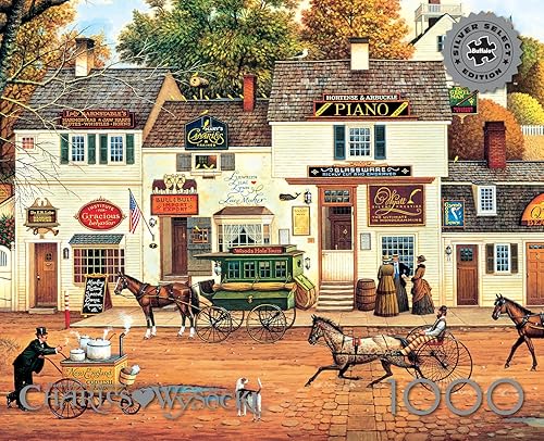 Miniatura 2 de Buffalo Games - Silver Select - Charles Wysocki - Old Cape Cod - Rompecabezas de 1000 piezas para adultos desafiante rompecabezas perfecto para