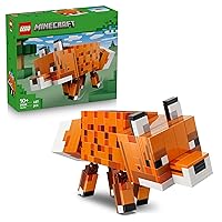 LEGO Minecraft La Volpe Giocattolo - Puzzle Animale 3D con Accessori
