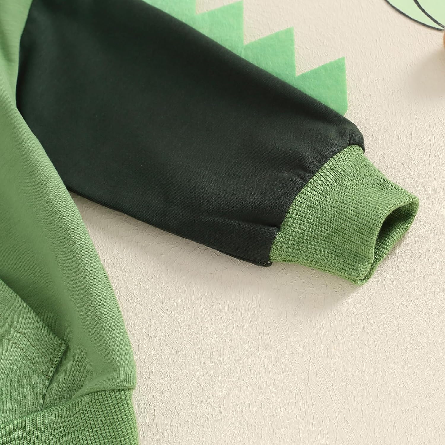 Toddler Baby Boy Dinosaur Outfit Long Sleeve Hoodie Sweatshirt Elastic Waist Pants Set Fall Winter Clothes - Image 4