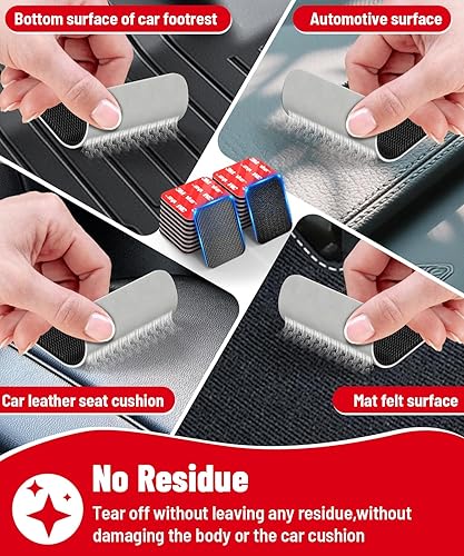 Miniatura 4 de Tiras de Gancho y Bucle con Súper Adhesivo Resistente, Hechas de 3M, Resistentes al Calor, Impermeables, para Uso en Exteriores o Interiores, 16