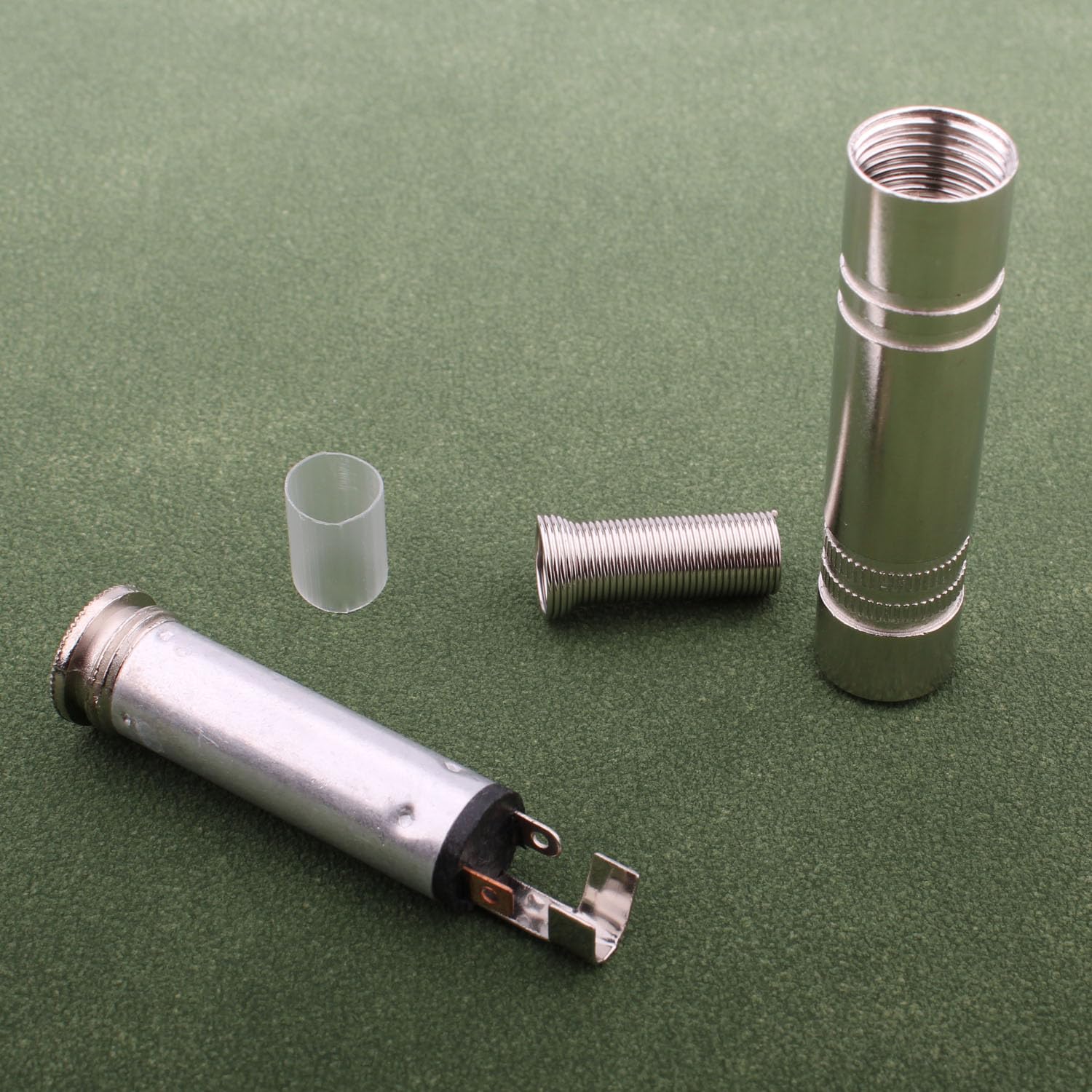 RUNCCI-YUN 6,35mm 1/4 Inch Female Guitar Input Jack, 6,35mm TRS Stereo Panel Mount Socket - Image 3