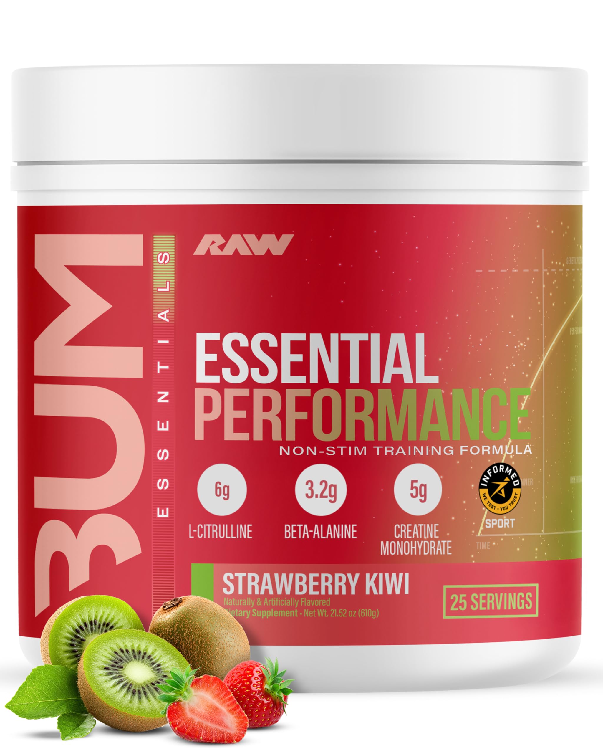 RAW Essential Performance Non-Stim Pre-Workout