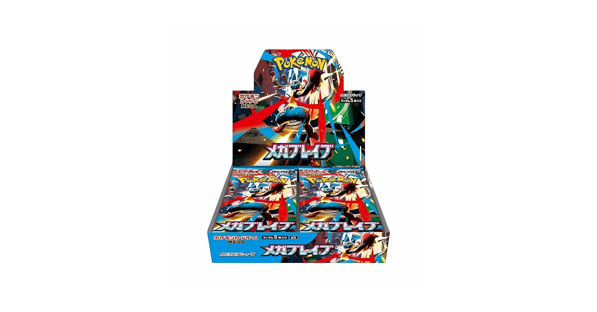 メガブレイブ　Mega Evolution brave　5BOX分 Amazon.com: Pokemon Card Game Mega Brave Booster Box (Japanese