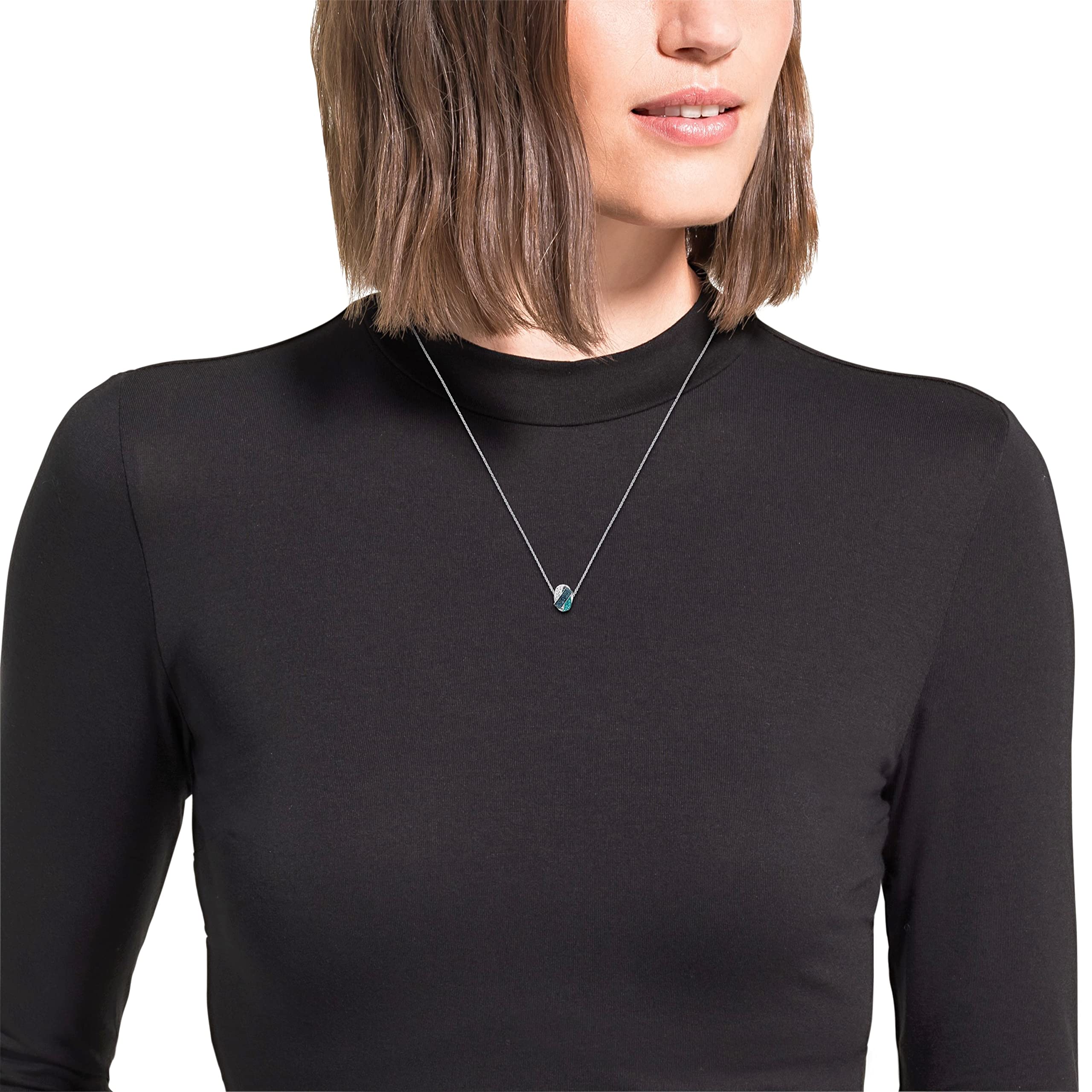 Amor Kette (mit Anhänger) aus 925 Sterling Silber für Damen, Halsschmuck, Kommt in Schmuck Geschenk Box