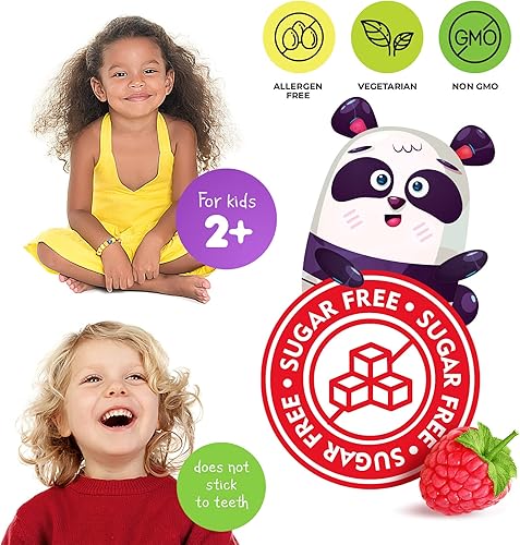 Miniatura 5 de Gomitas de magnesio para niños, 120 unidades y magnesio, 30 unidades, sin azúcar, suplemento de gomitas de magnesio calmantes para niños, sin