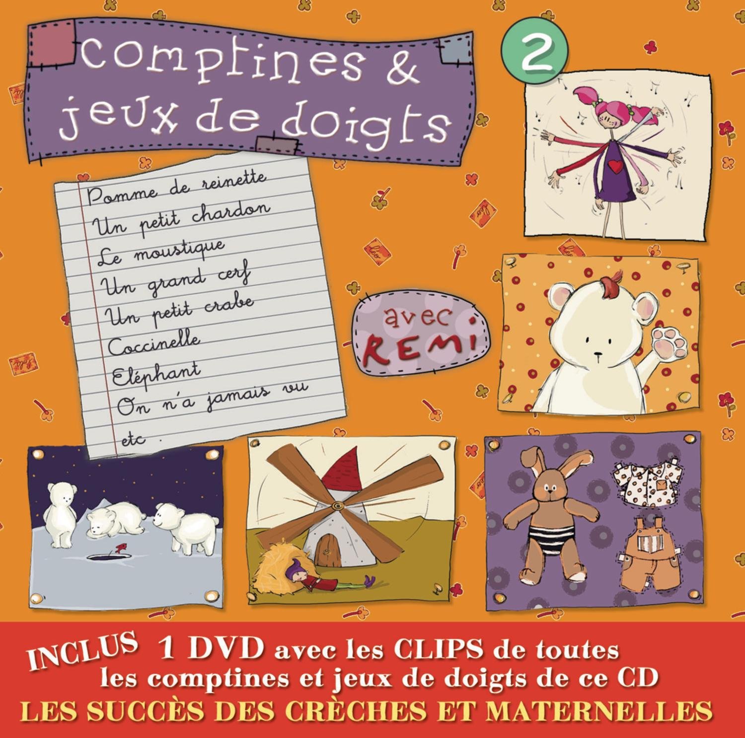 Vol. 2-Comptines Et Jeux De Doigts [Audio CD]