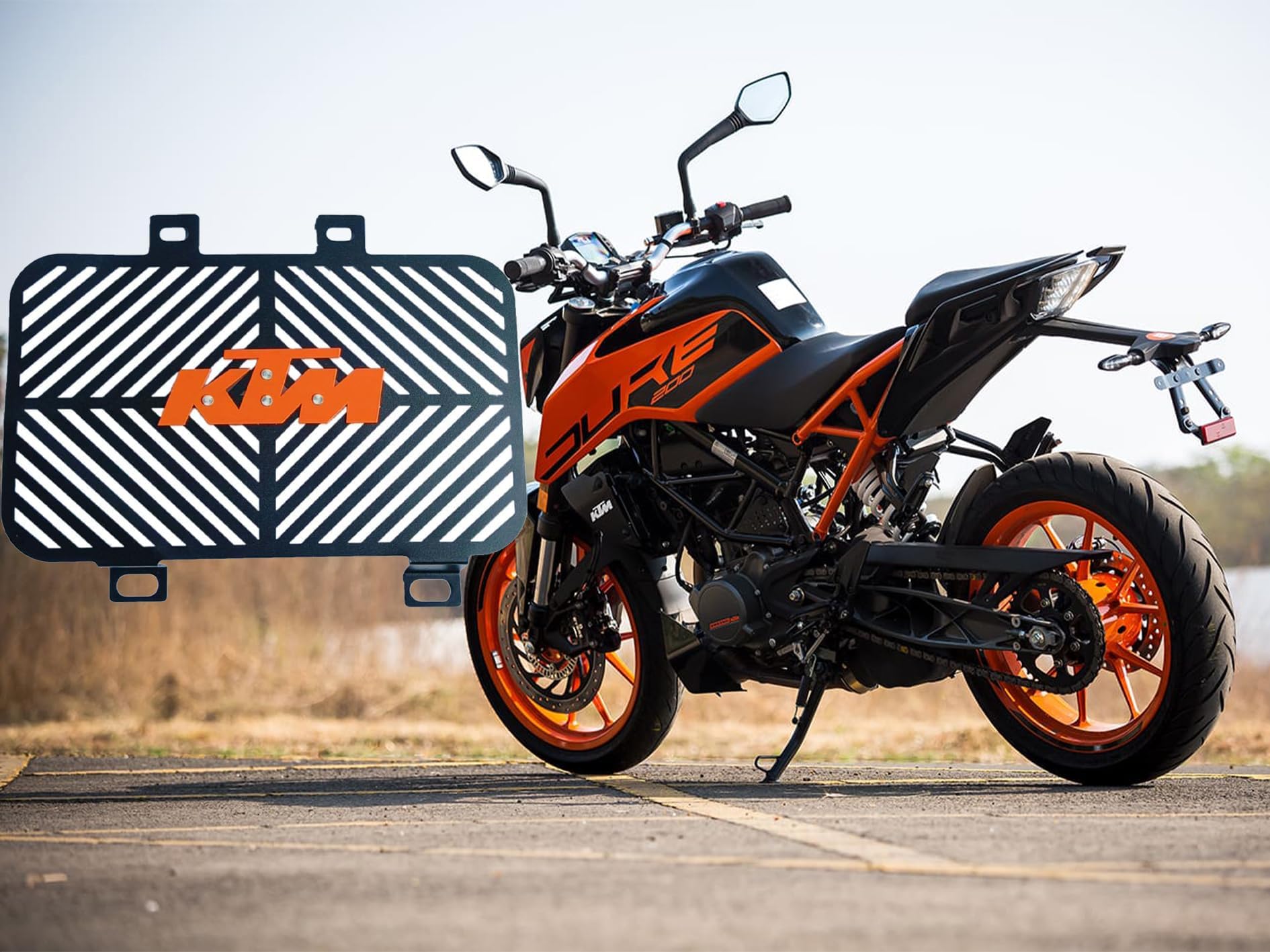 Vagary Heavy Quality Radiator Grill for KTM Duke or RC 125 200 250 390