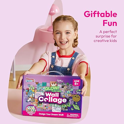 Miniatura 9 de Klever Kits Jova - Collage de pared que brilla en la oscuridad para decoración de habitación, póster de bricolaje para adolescentes y adolescentes,