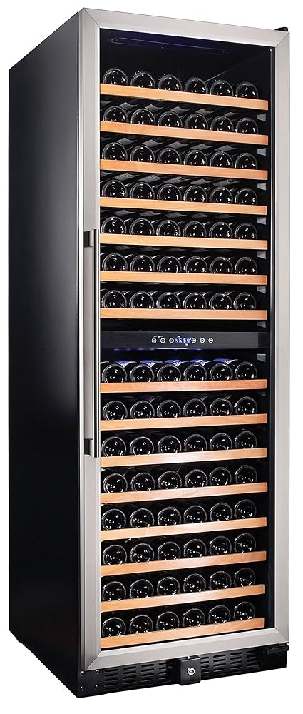 Amazon.com: Smith & Hanks RW428DR 166 Bottle Dual Zone Wine