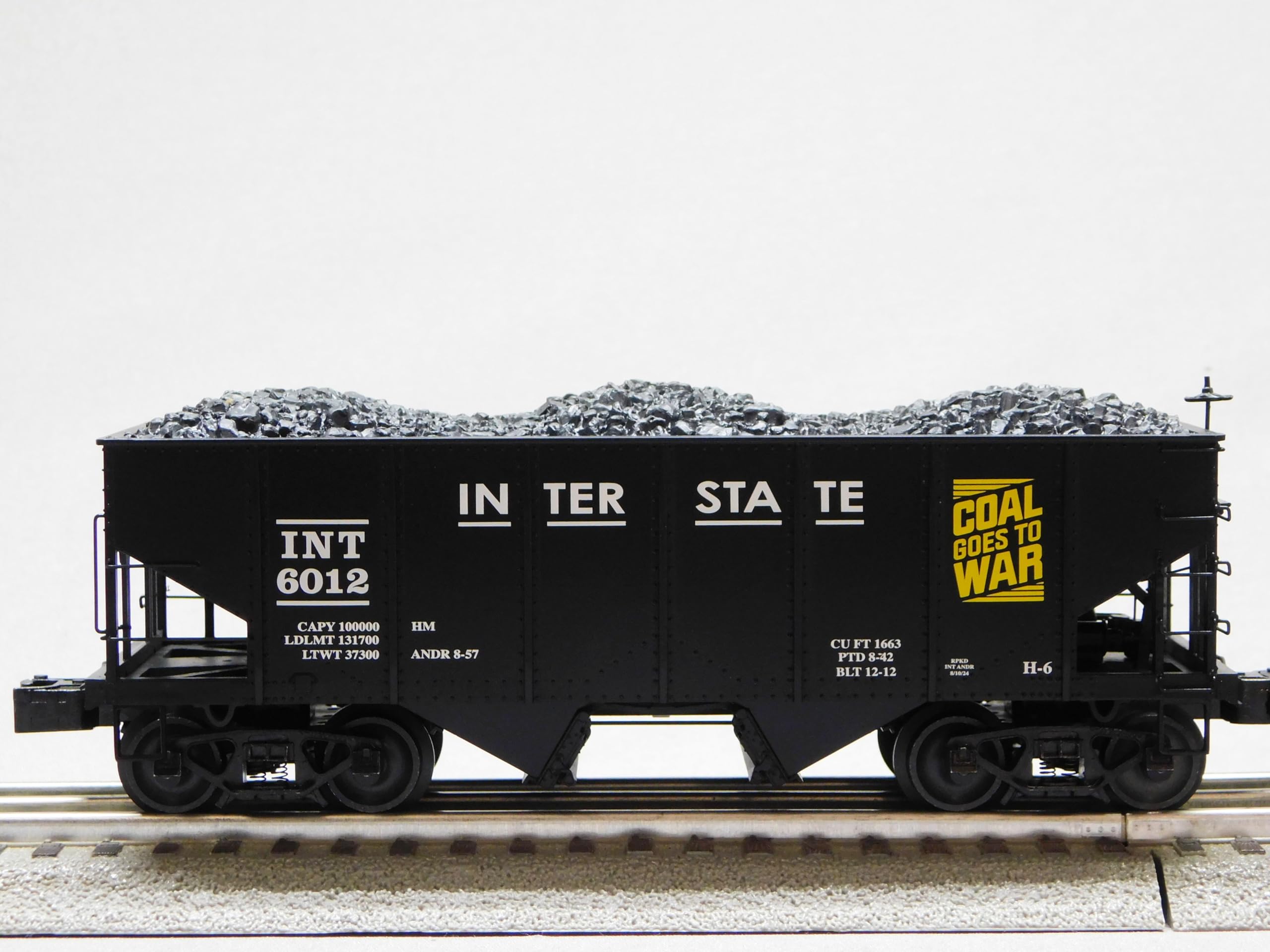 Lionel Interstate GLA Hopper 2 Pack O Gauge 2326470