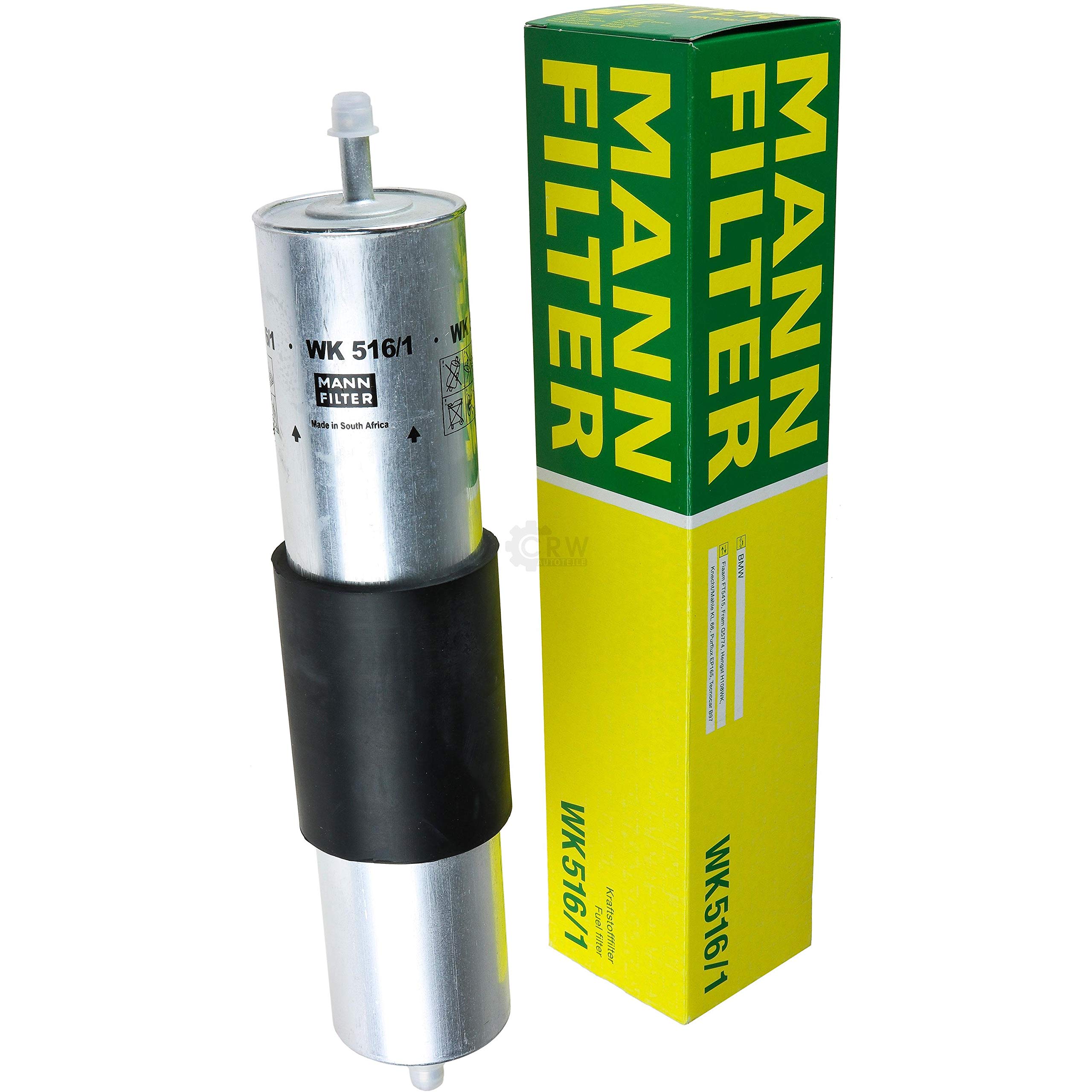 Paquete de inspección Kit de mantenimiento de filtros con filtro de aceite HU 925/4 x, filtro de aire C 25 114/1, filtro de combustible WK 516/1, filtro de habitáculo CU 2835, tornillo de