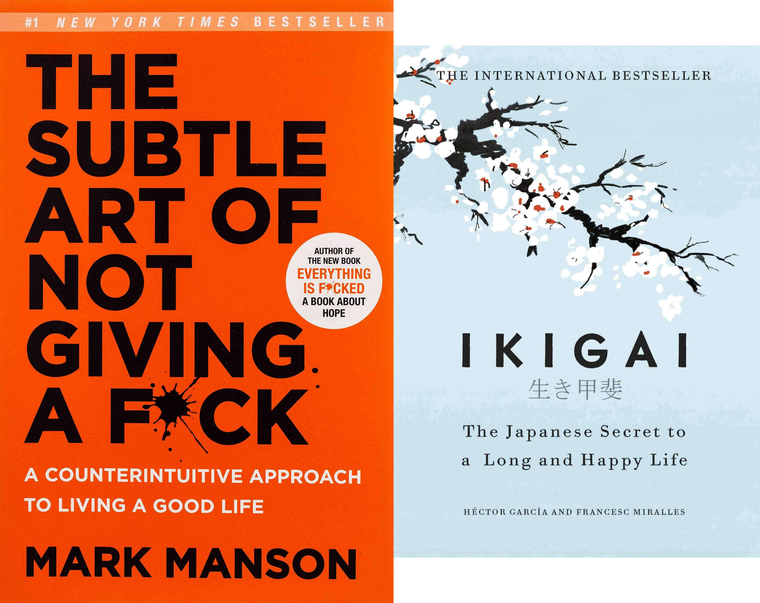 Buy The Subtle Art of Not Giving a F*ck + Ikigai: The Japanese secret