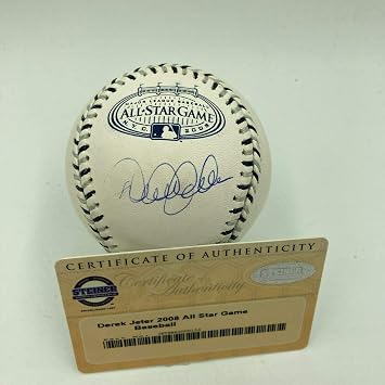 Derek Jeter Signed 2008 All Star Game 
