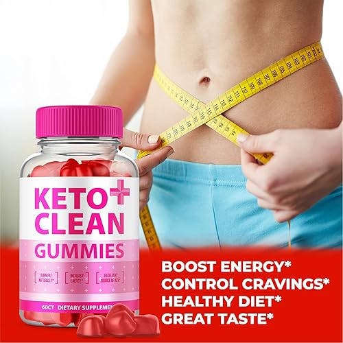 Miniatura 4 de Paquete de 5 gomitas Keto Clean  Fórmula avanzada vegana Keto Gummies Keto Clean Plus ACV gomitas limpias con vinagre de sidra de manzana, jugo de