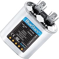 Vista 38 de [Listado UL] BlueStars 10 uF ± 5% MFD 370/440V CBB65 CBB65A Pieza de Repuesto de Capacitor de Arranque y Funcionamiento Ovalado - Capacitores