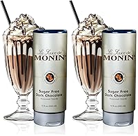 Vista 7 de Salsa de Chocolate oscuro Monin Gourmet