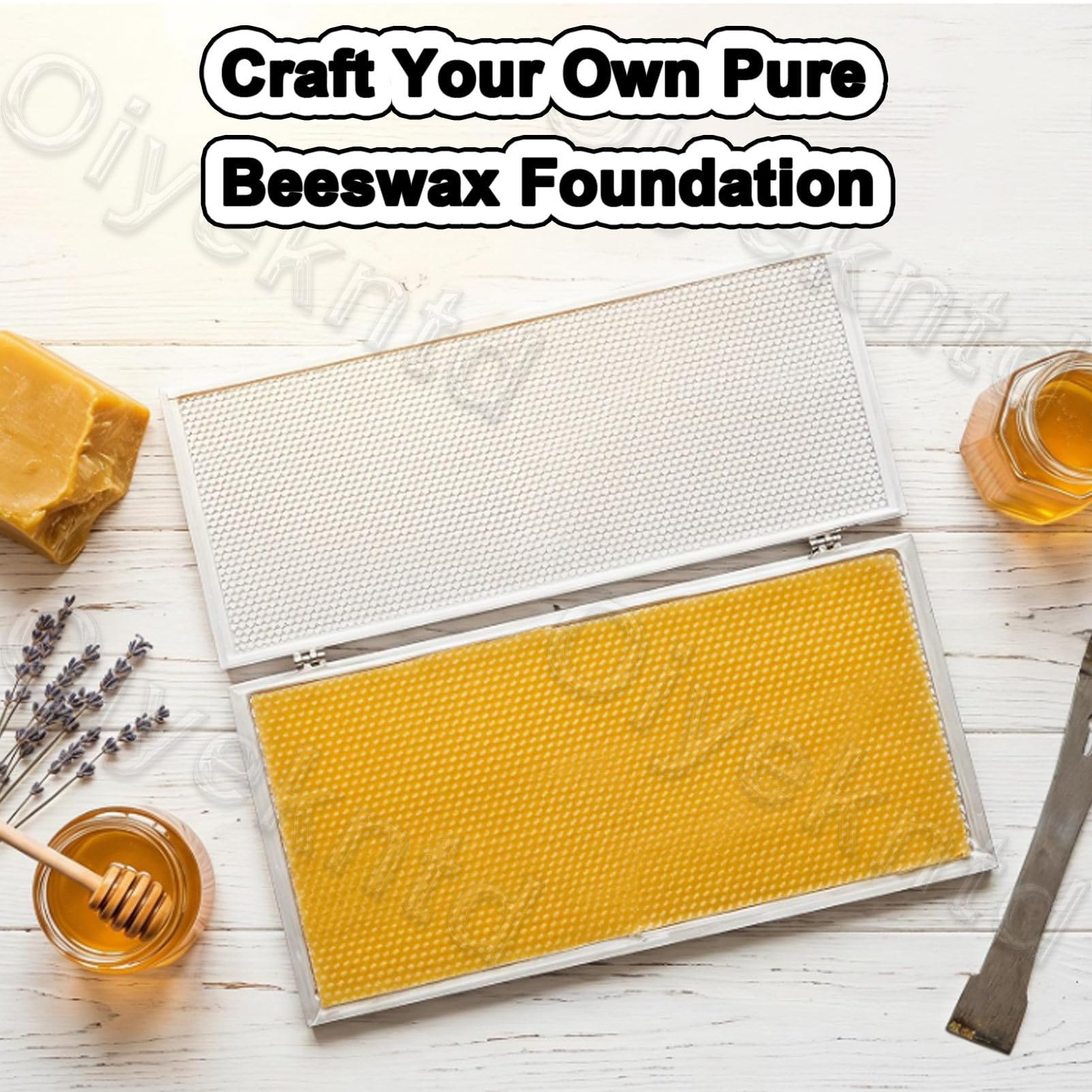 Máquina para láminas de cera de abeja, molde para láminas de cera de abeja, máquina para moldear cera de abeja, molde para estampar cera de abeja, ojos de cámara de 4,8/5,35 mm, suministros 4.9mm