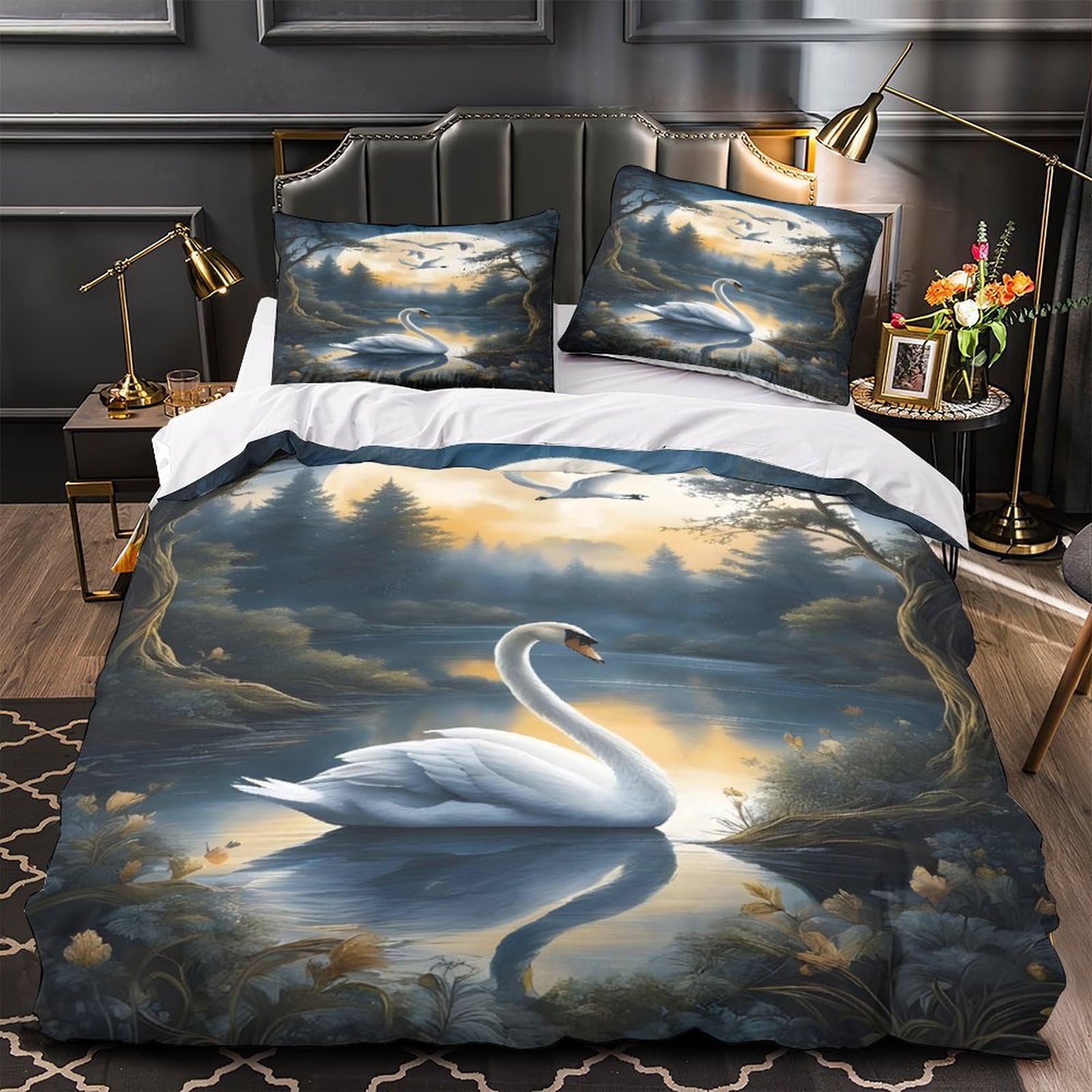 Parure de lit surfeur hypoallergénique lit king 220x240