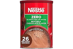Theo Chocolate: Hot Cocoa Mix, No Sugar Added, Fat Free With Calcium (7.33 Oz)