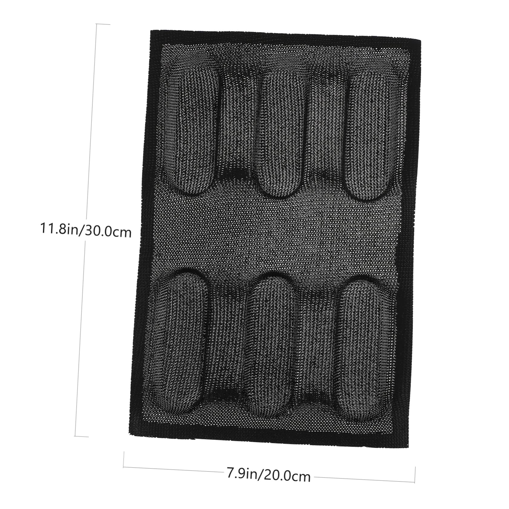 ABOOFAN 3 Pièces moule à pain en silicone support de rouleau à pâtisserie moule en caoutchouc poêle plate moules à pâtisserie outil de cuisson de cuisine moule à pâtisserie Français four