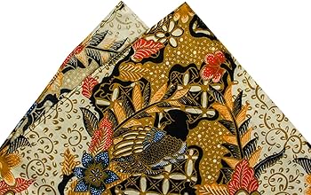 Amazon | バティック 生地 布 インドネシア ジャワ更紗 絵画の Amazon | バティック 生地 布 インドネシア ジャワ更紗 絵画の