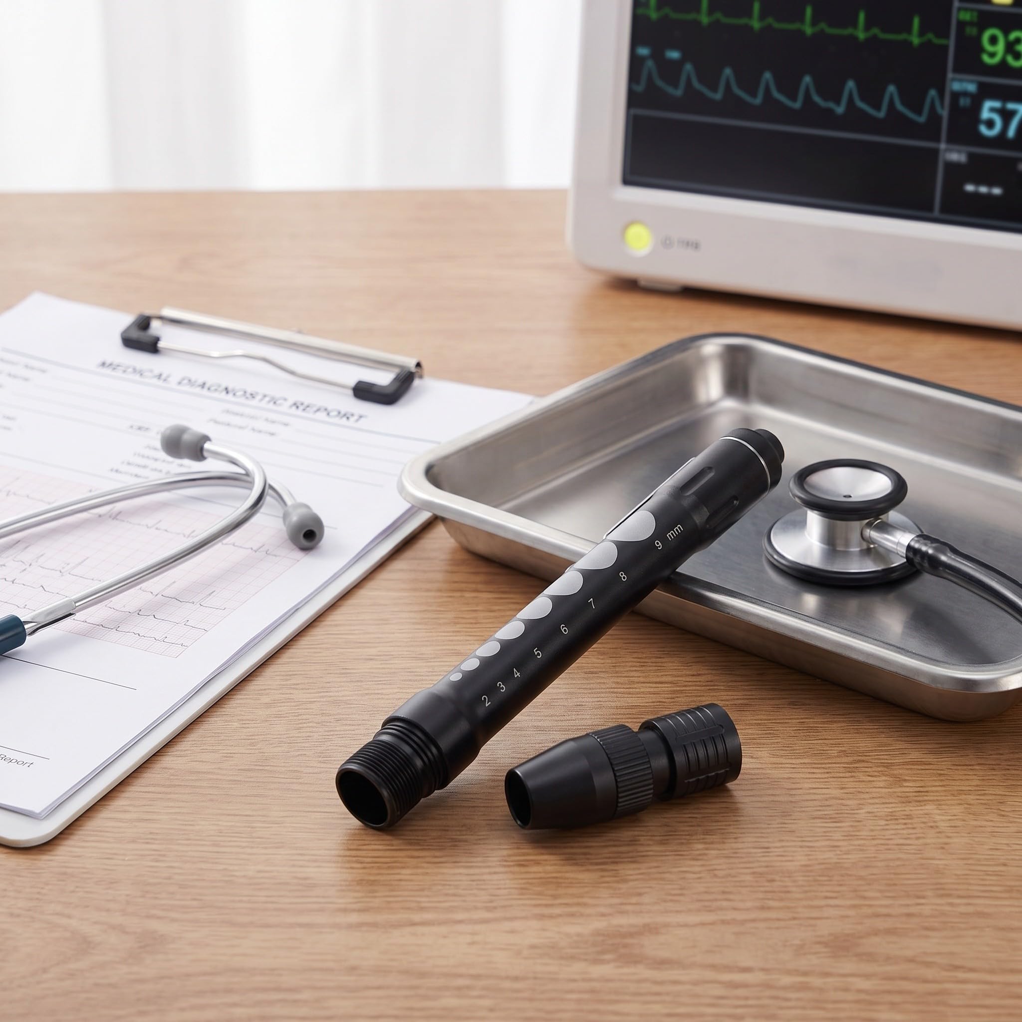 TOYANDONA Lampe torche LED stylo pour examen buccal, destinée aux