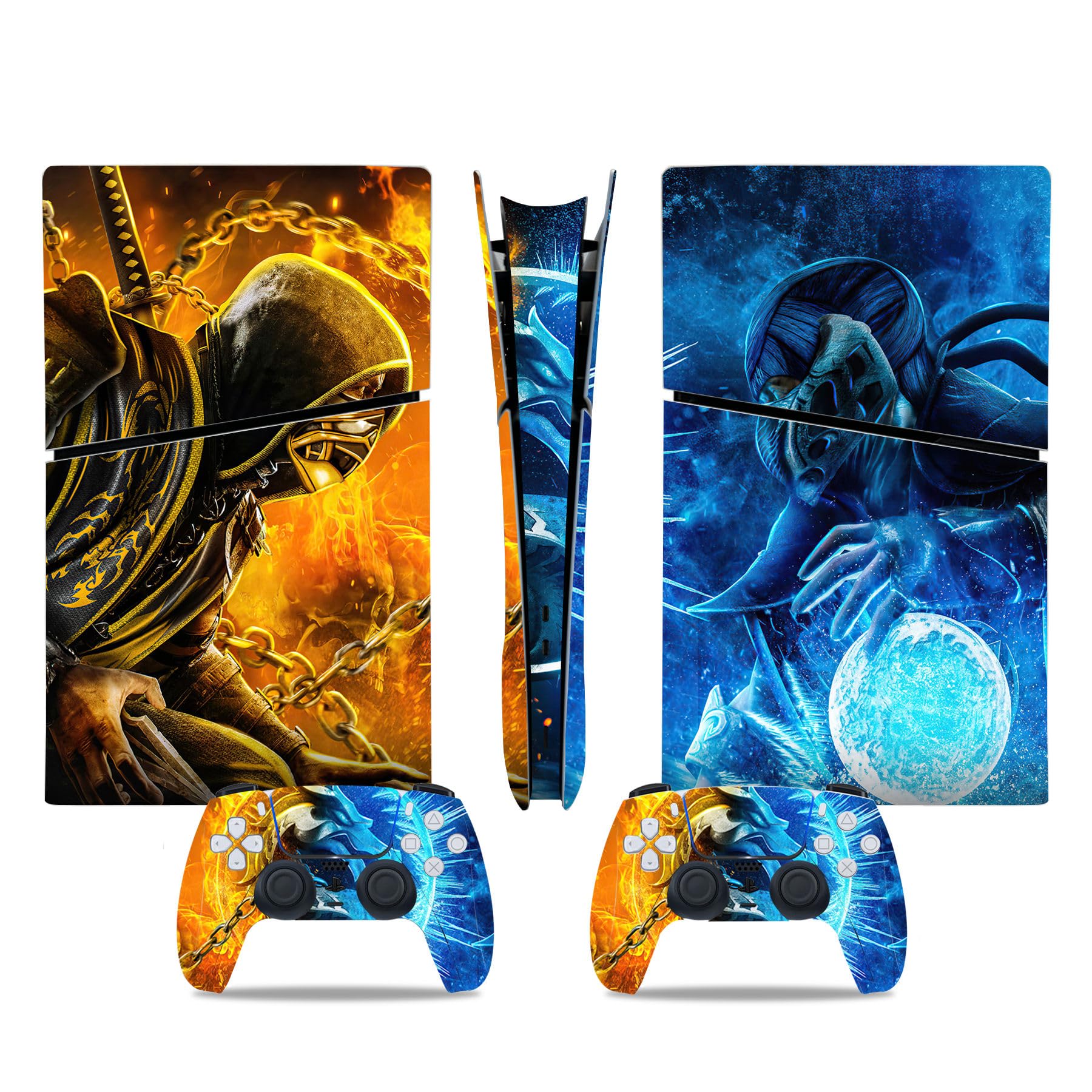 Snapklik.com : OUTMOIN Full Body Vinyl Skin Sticker Decal Cover For PS5 ...