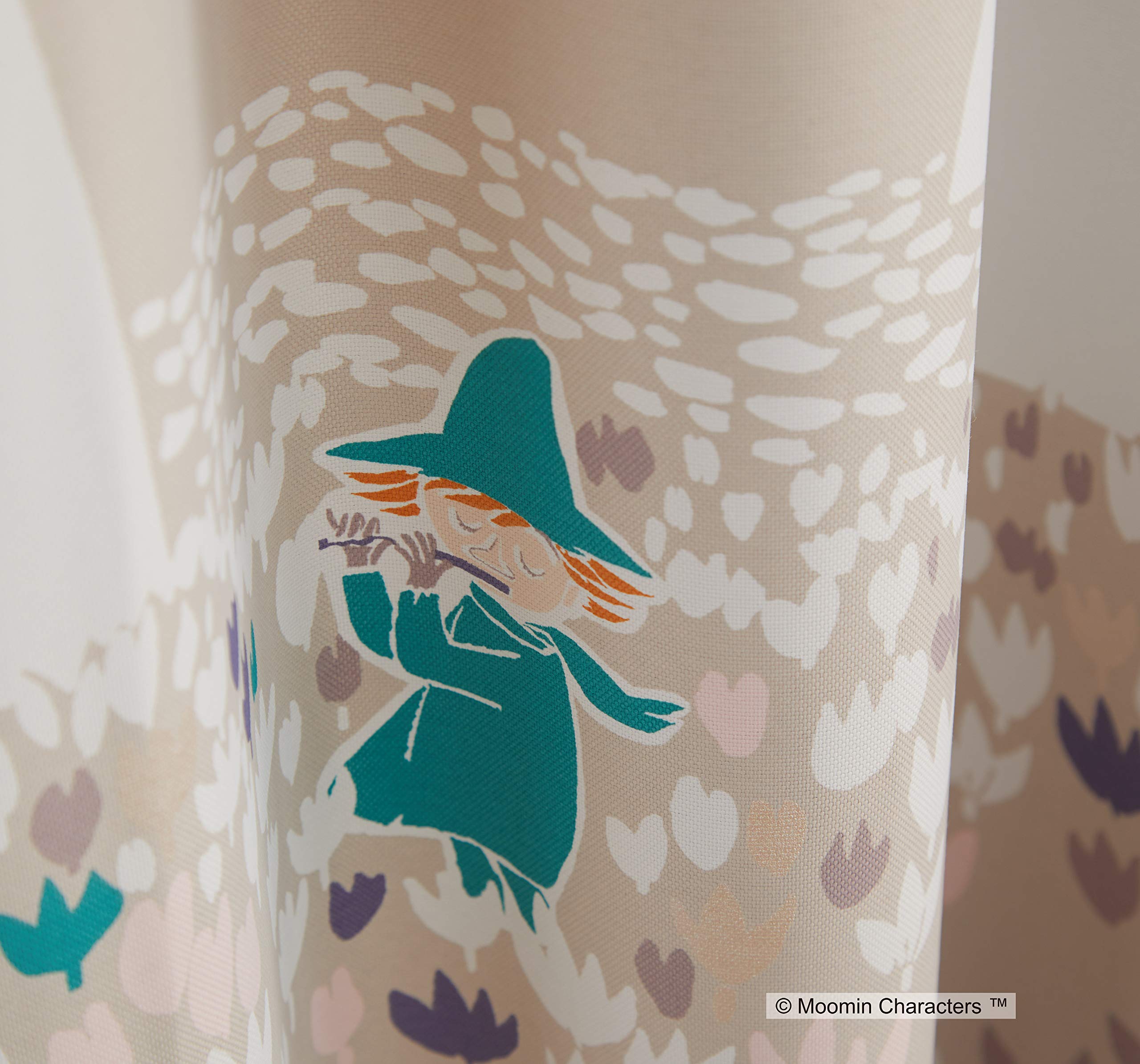 Amazon｜スミノエ MOOMIN ソフトメロディー カーテン ドレープ 1枚入