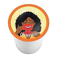 Vista 2 de Crave Beverages Cápsulas de té, manzanilla para cafeteras Keurig K Cup, 40