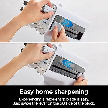 Amazon.com: Ninja K12007WHBN NeverDull 7-Piece Prep Knife