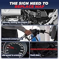 Vista 7 de MOSTPLUS F67F12B579BA MAF Sensor de flujo de aire masivo compatible con Ford Aerostar Escort Ranger Taurus Mazda B2300 B2500 B3000 Mecury Sable
