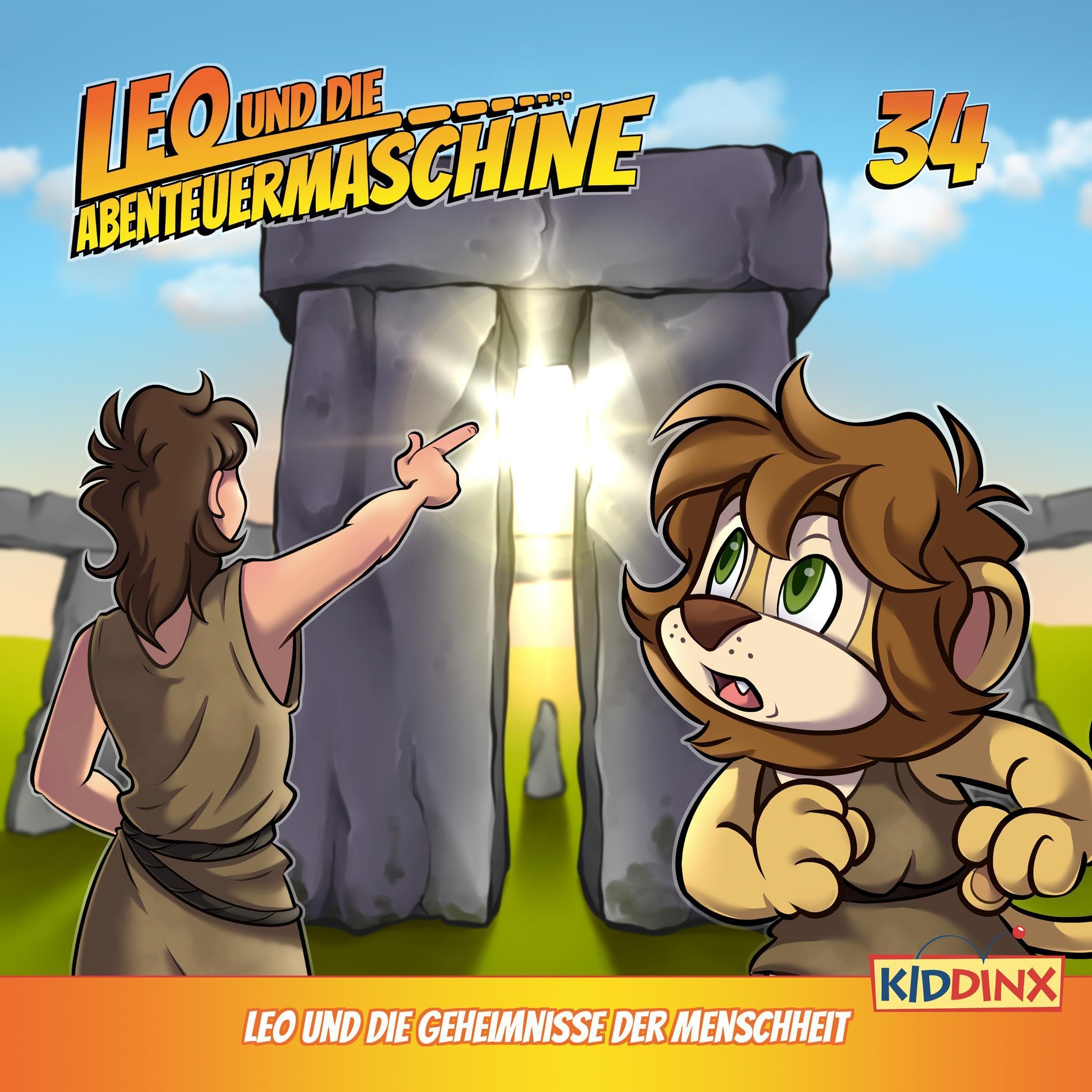 Cover art for Leo und die Abenteuermaschine, Folge 34: Leo und die Geheimnisse der Menschheit