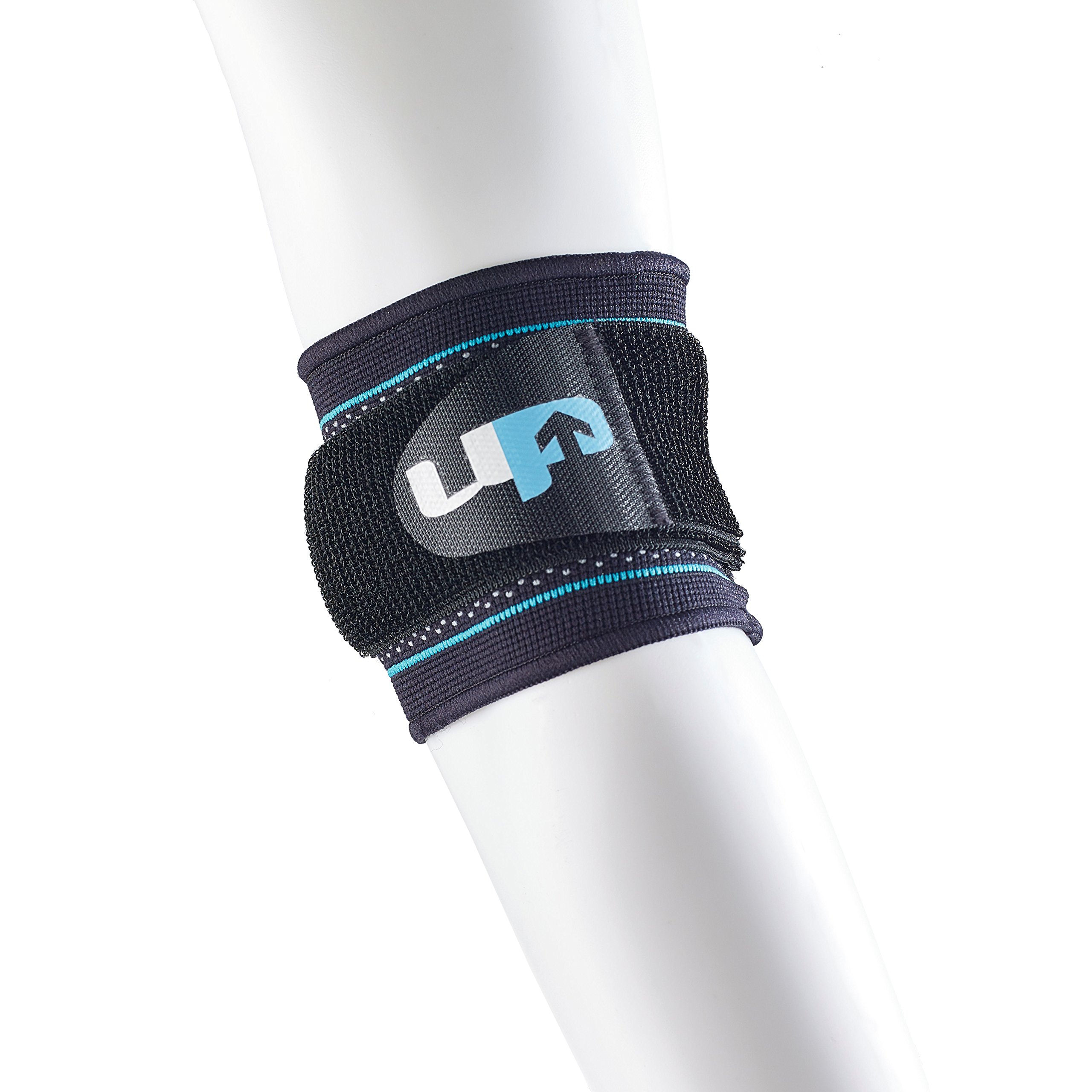 Ultimate Performance Advanced Ultimate Compression Elbow W/Strap+ Gel - / Black Large