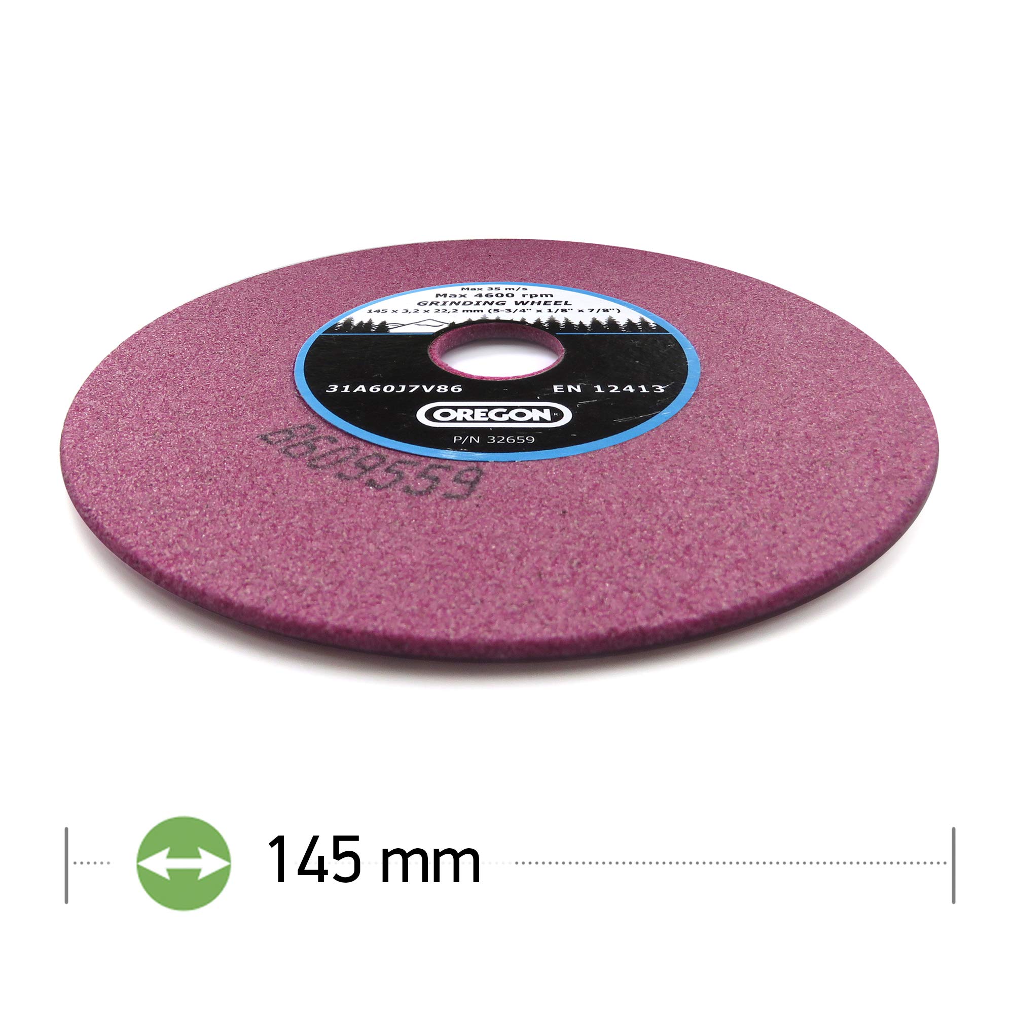 Rueda para amoladora de diámetro 145 mm para Oregon 3/8" Low - 325" Pro -