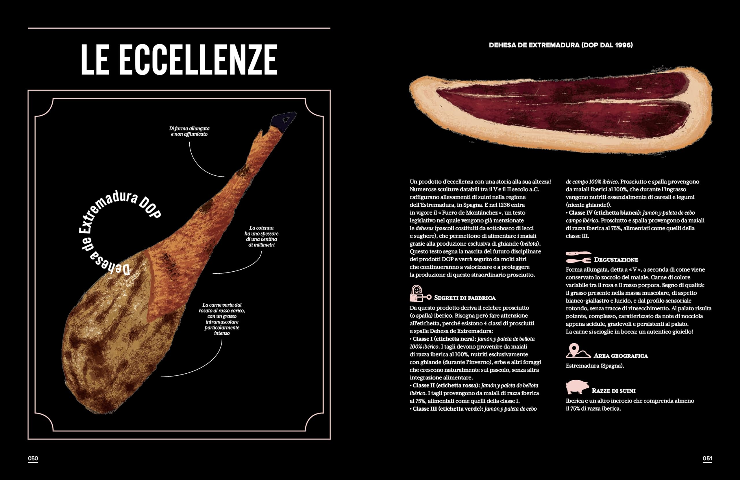L'atlante illustrato dei prosciutti e salumi. Ediz. a colori