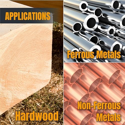 Miniatura 6 de POWERTEC 6PK 4436024Z-3-P2 - Correas de lijado de 4 x 36 pulgadas, circonitas de grano 24, bandas de lijado de 4 x 36 pulgadas para lijadora de