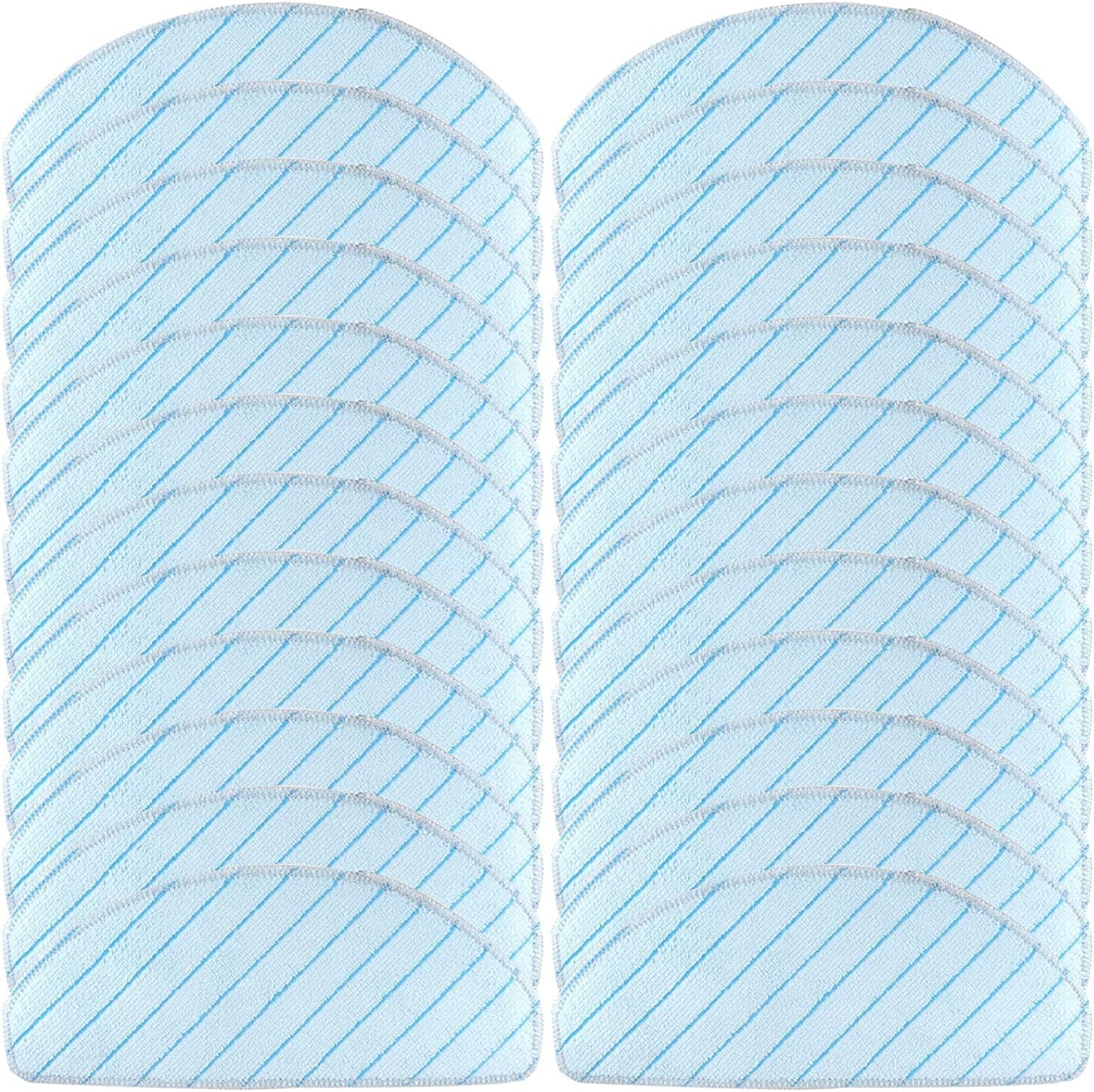 20PCS Washable Mop Pads Fit for ECOVACS DEEBOT OZMO T9 T9 Max T9 AIVI