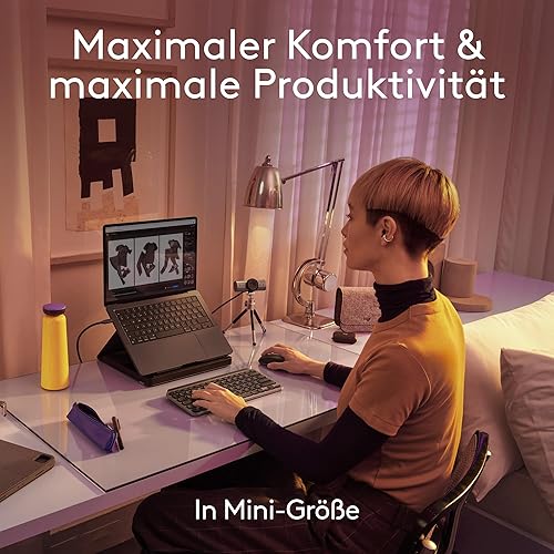 Logitech MX Keys Mini Mac — galinė pusė