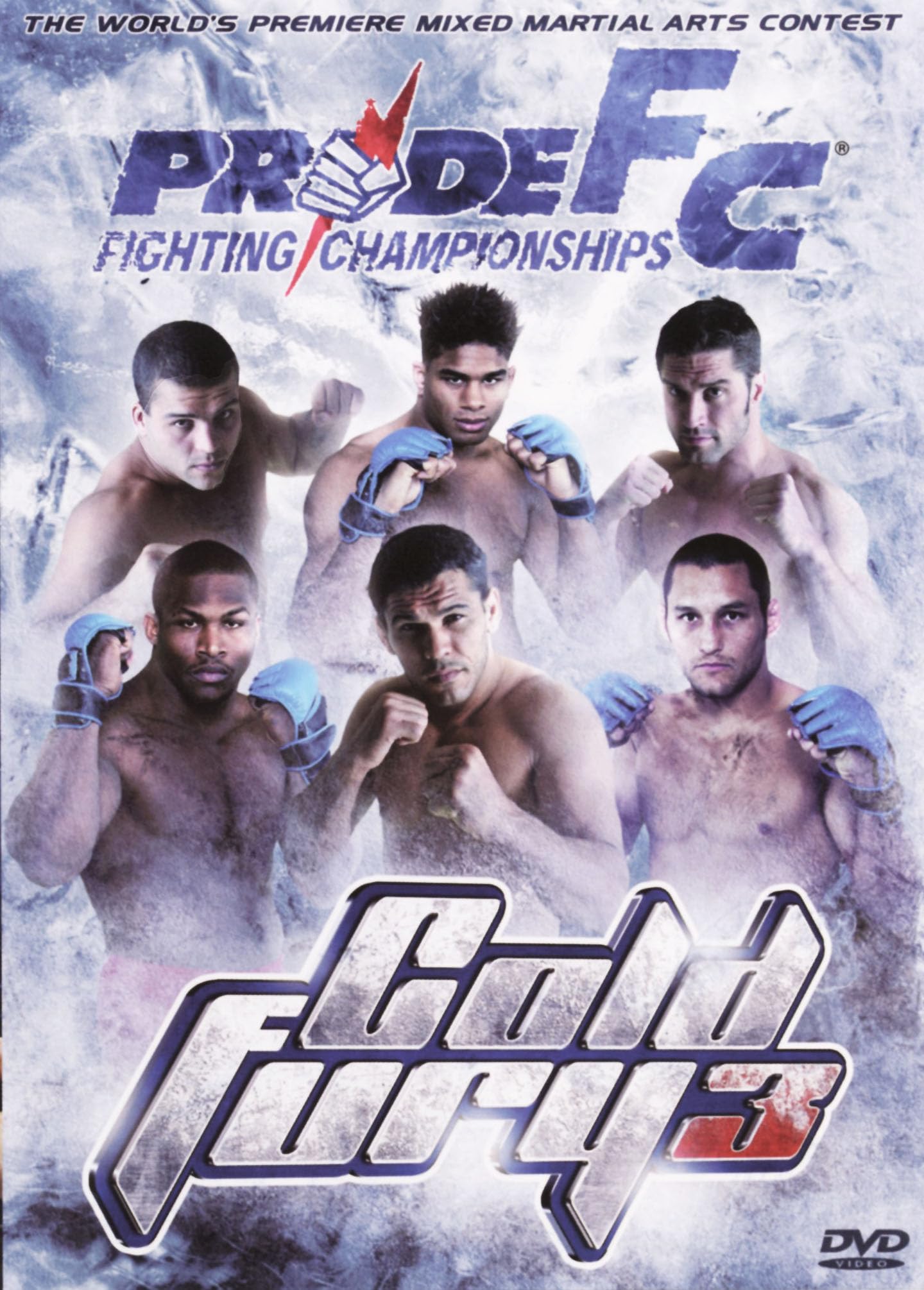 Pride FC Cold Fury 3 DVD importado del Reino Unido para coleccionistas de MMA