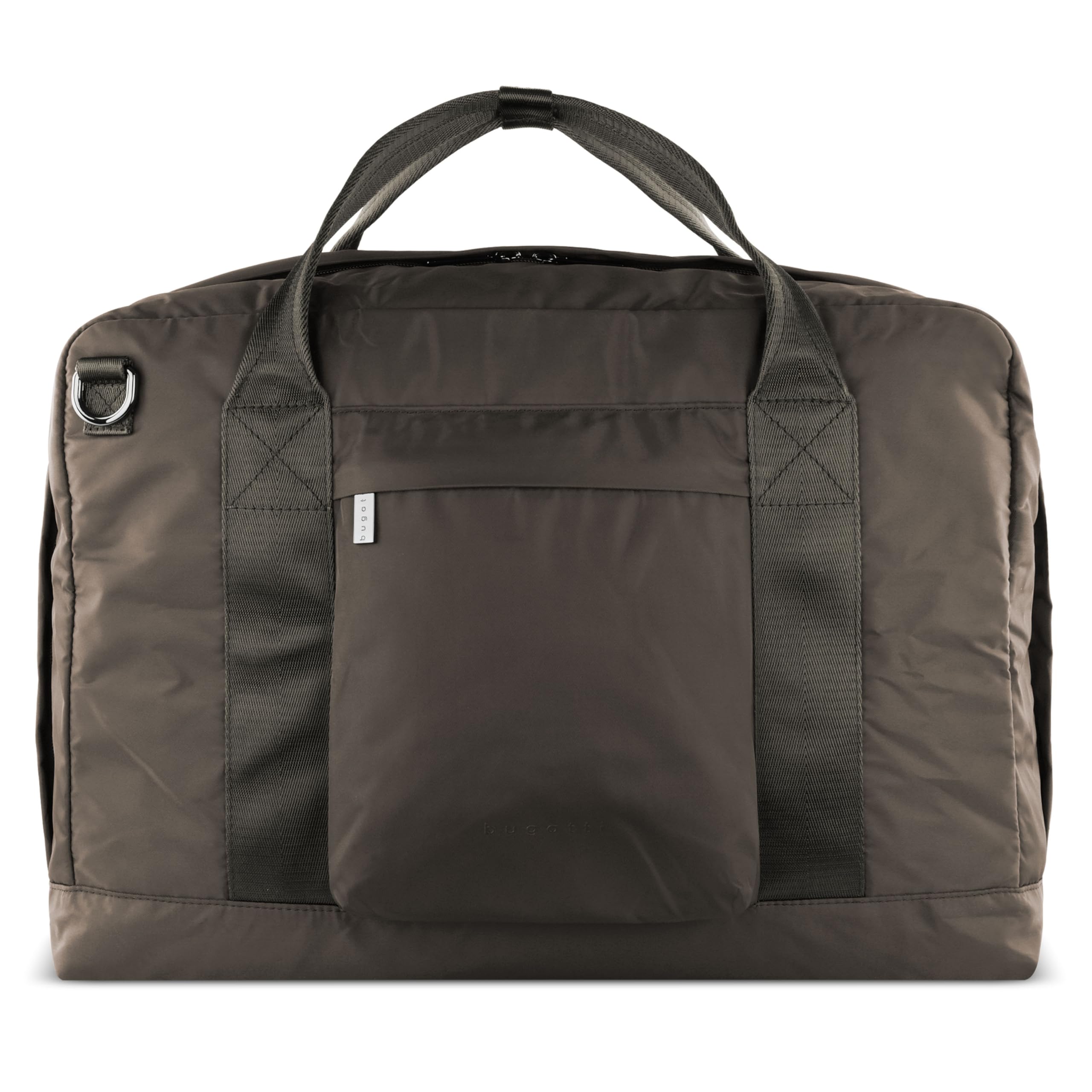 bugatti Elia Bolsa de negocios para hombre en nylon, maletín plegable con compartimento para portátil de 15"