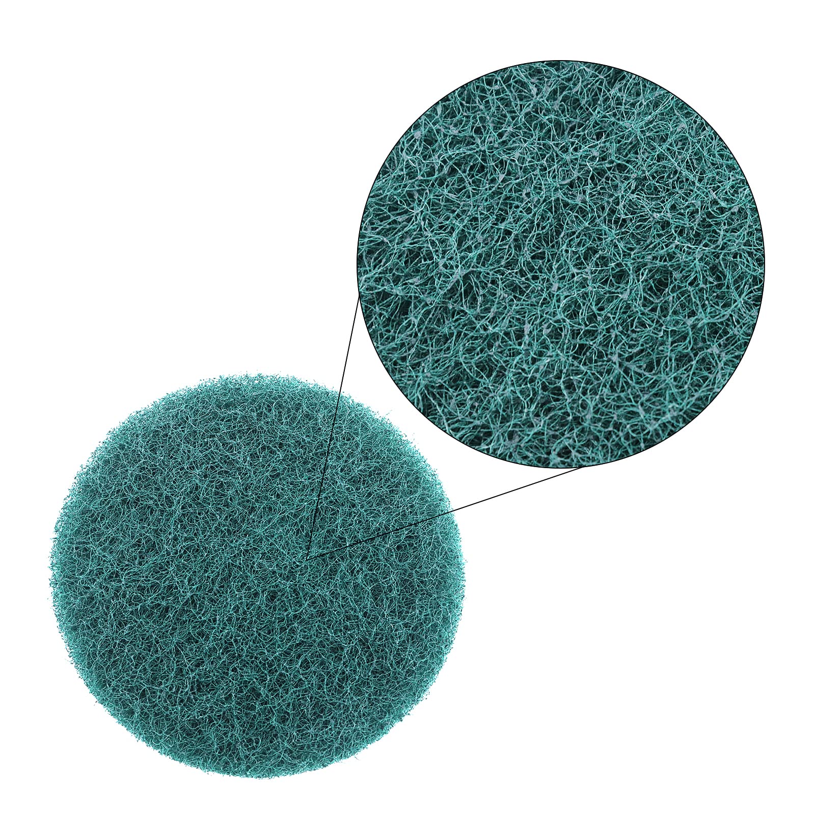 32 Pcs Tampons à Récurer 4 Pouces 5 Pouces Drill Power Scrubber Brush Brosse de Nettoyage pour Nettoyer Les Carreaux de Piscine,la Baignoire, Auto, avec Support de Disque de 4 Pouces 5 Pouces