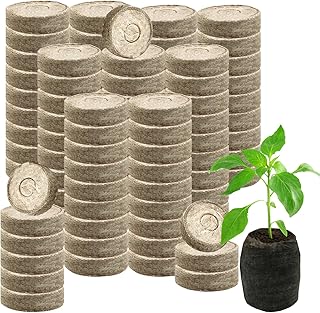 Compressed Seed Starter Pellets