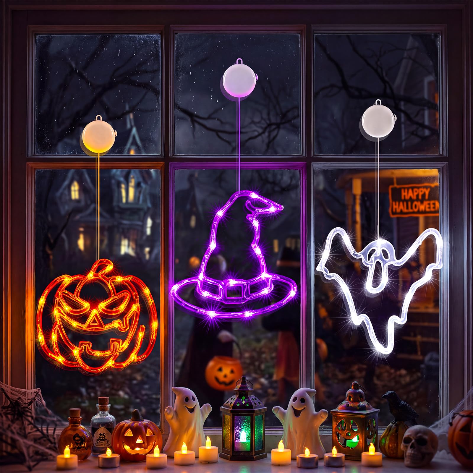 Minetom Window Lights