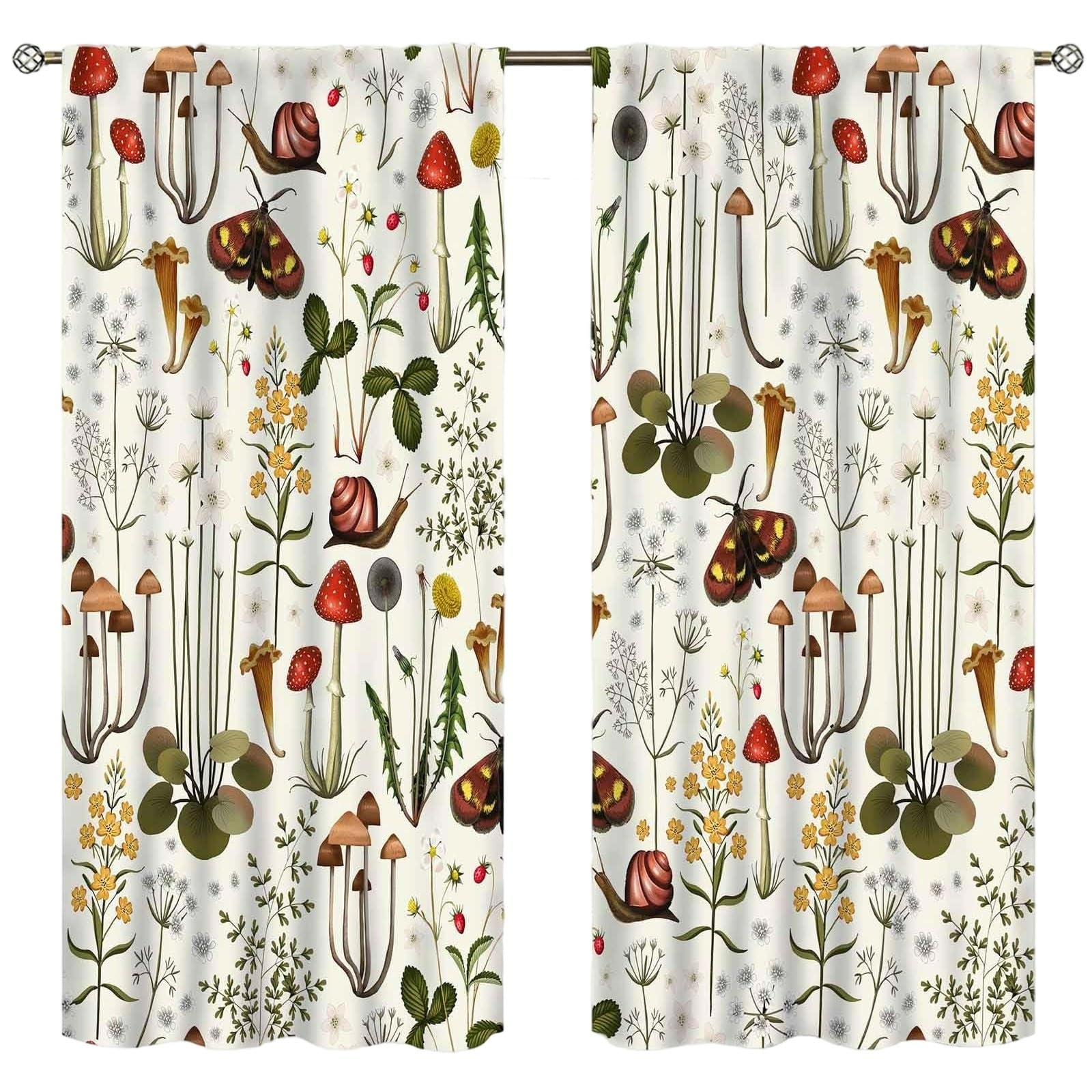 Cortinas de cocina de poliéster decorativas y resistentes de 160x106 cm