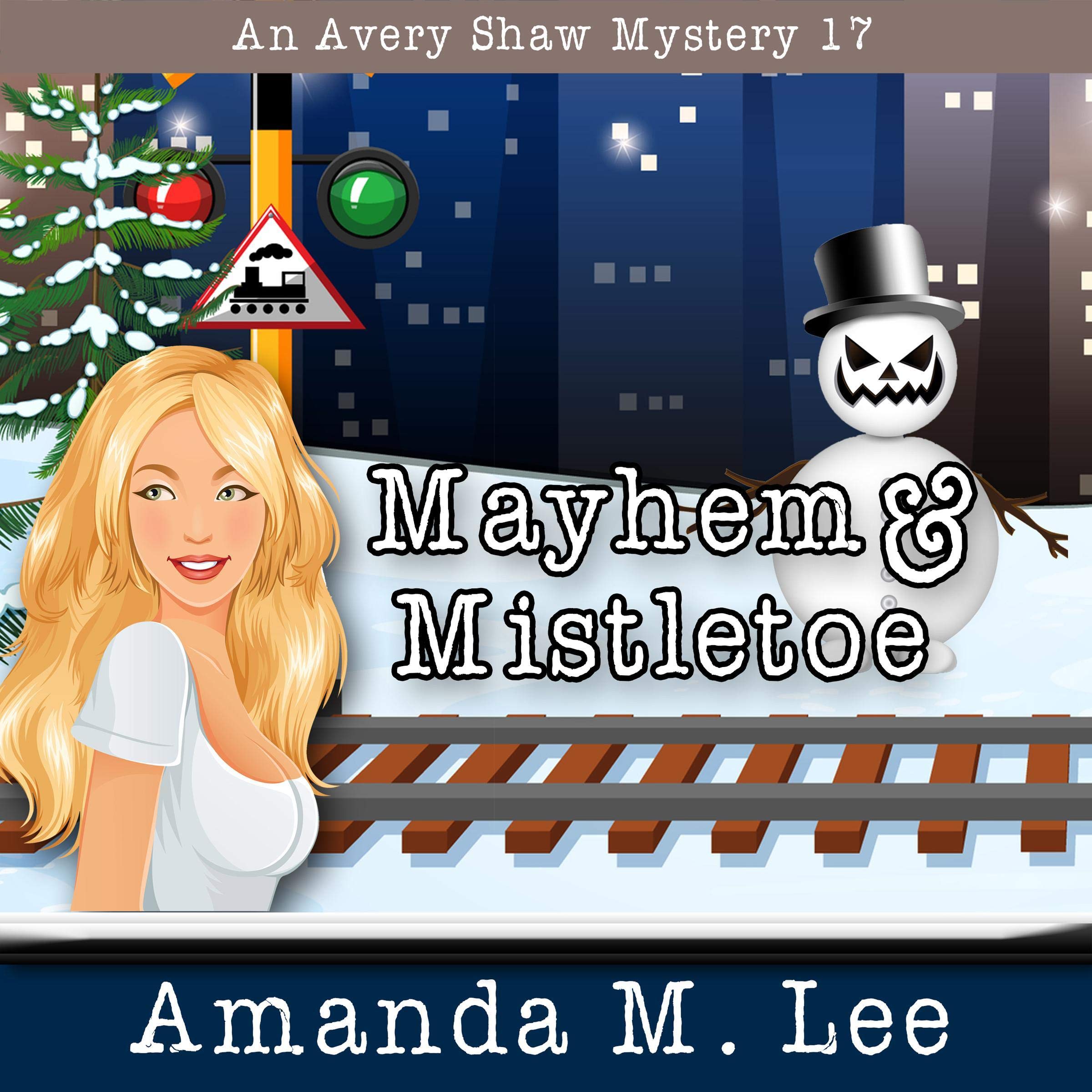 Cover art for Mayhem & Mistletoe