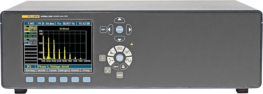 Máy phân tích công suất 3 pha FLUKE-N5K 6PP50IR (3 phases, 6 x PP50 modules, 10 MHz, IEEE488/LAN và máy in) 5 Amazon.com: Fluke 4 Ph N5K Power Analyzer W/54 (Fluke-N5K 4Pp54) : Industrial y Científico